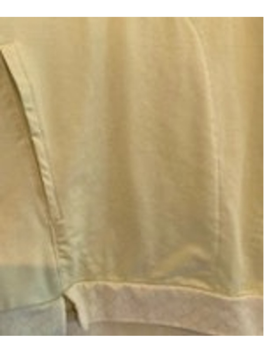 Women's Lug Yellow Scoop Top Short Sleeve Tee XS with Blue Trim - Picture 9 of 16